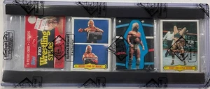 BBCE 1985 TOPPS WWF RACK PACK UNOPENED #16 HULK HOGAN BACK + 2 HOGANS ON TOP H - Picture 1 of 2