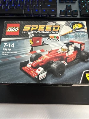 LEGO Speed Champions: Scuderia Ferrari SF16-H (75879) Nuevo Precintado - Caja Dañada Foto 1 de 4