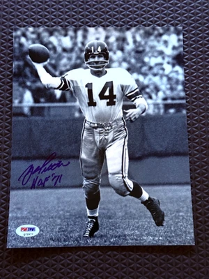 Y.A. Foto autografada 8x10 Title "HOF 71" Giants PSA DNA - Imagem 1 de 3