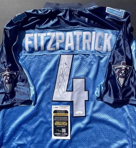 Ryan Fitzpatrick Signed Autographed Tennessee Titans Jersey JSA Coa Magic - Picture 1 of 4
