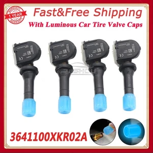 4x 433MHZ 3641100XKR02A TPMS Tire Pressure Sensor For GreatWall WEY P8 VV5 Haval - Picture 1 of 6