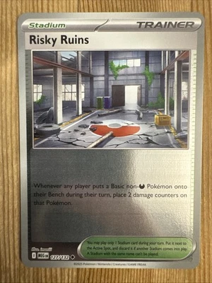 Risky Ruins 127/132 Uncommon Reverse Holo - Pokémon TCG Mega Evolution - NM - Image 1 of 2