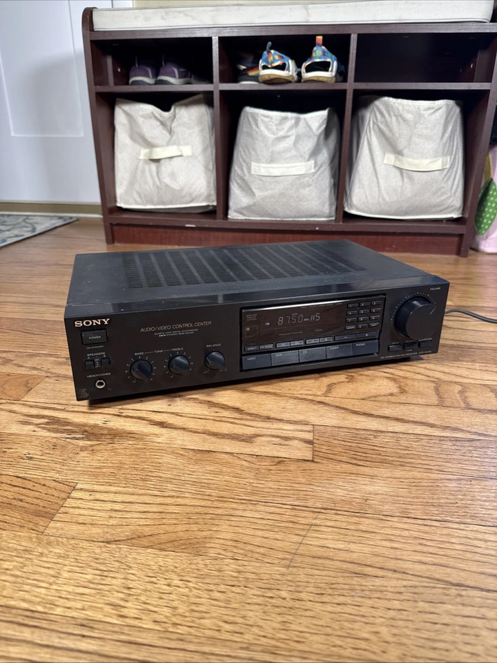 Sony STR-AV320 AM/FM Stereo Receiver 50W Per Channel - Working! - Image 1 of 4