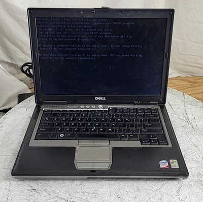 DELL LATITUDE D630 PP18L Laptop CORE2 DUO T7700 2GB SEE NOTES - Image 1 of 4