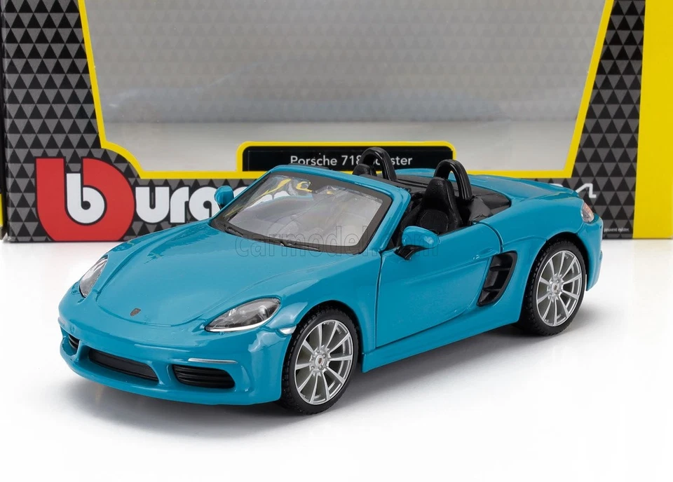 1/24 BURAGO - PORSCHE - BOXSTER 718 (982) SPIDER 2016 18-21087B - Immagine 1 di 1