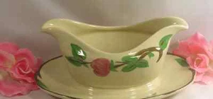 New Franciscan Desert Rose Gravy Boat With Fast Stand Serving Piece Great Gift - Picture 1 of 5