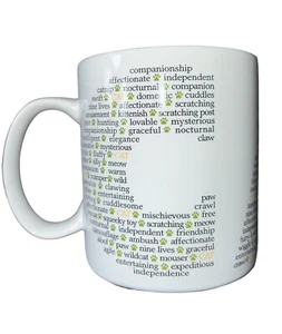 Cat Definition Coffee Mug Cup 18 0z  - Picture 1 of 5