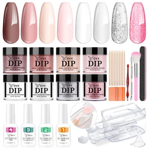 Dip Powder Nail Kit 8 Colors Dip Nails Powder Starter Kit, Nail Dip Powder Kit - Picture 1 of 7