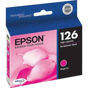 Inchiostro magenta originale Epson 126 WF3520 WF3540 WF7010 WF7510 WF7520 - Foto 1 di 1