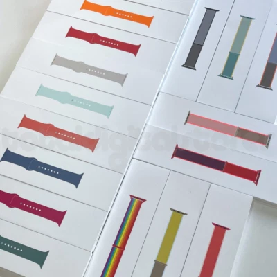 Genuine Apple Watch Strap Nike 49mm 45mm 41mm 44mm 42 40 Sport Band Loop Silicon - Image 1 of 4