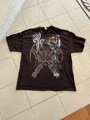 Camiseta Y2K Animal Planet Tiger 2XL Nueva Foto 1 de 3