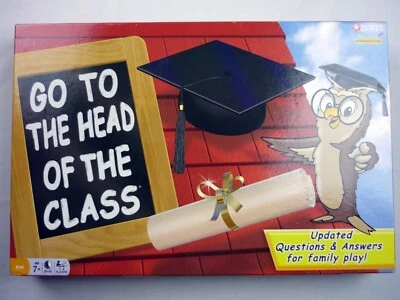 Go To the Head of the Class Board Game Milton Bradley Hasbro 100% Complete - Image 1 of 4