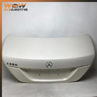 07-13 MERCEDES-BENZ W221 S550 AMG TAPA MALETERO CUBIERTA BLANCO OEM Foto 1 de 4