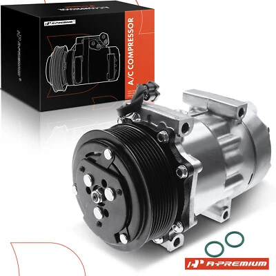 A-Premium AC Compressor w/Clutch for Dodge D250 D350 W250 W350 1990-1993 L6 5.9L - Image 1 of 4