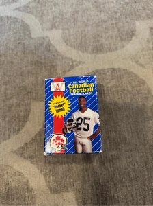 Canadian Football Trading Cards Box 1991 - Bild 1 von 5