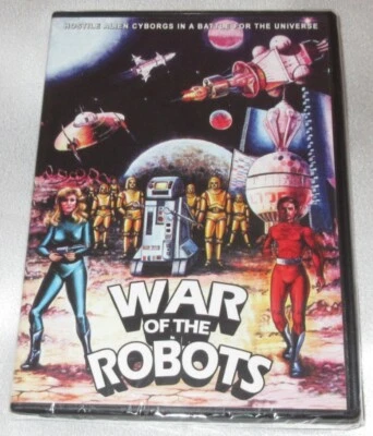 War of the Robots (1978) DVD (New)  Antonio Sabato Patrizia Gori Cult Sci-Fi - Image 1 of 2