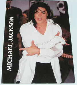 MICHAEL JACKSON Original Vintage postcard MINI-POSTER 6x4 inches - Picture 1 of 1