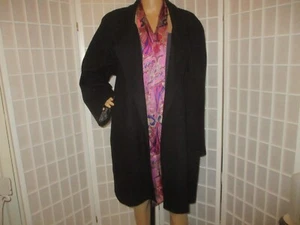 Abrigo swing Art De La Mode vintage de lana corte completo - Imagen 1 de 16