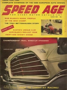 SPEED AGE 1959 MAR - BETTENHAUSEN, CHRYSLER 300 E, DODGE, PHOENIX, BOB RUSSO* - Imagen 1 de 1