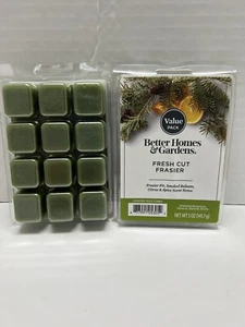 NUEVO CUBO DE CERA FRASIER RECIÉN CORTADO BETTER HOMES & GARDEN SE DERRITE - 5 OZ. - LOTE DE 2 - Imagen 1 de 1