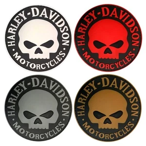 MORTHOME M Biker Live to Ride Harley Willie G Skull Rider Chopper Jacket Patch - Picture 1 of 10