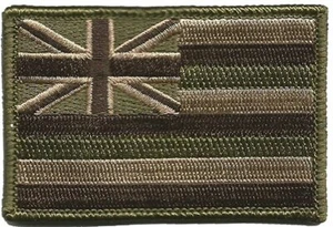 VELCRO® BRAND Verschluss Moral HAKEN PATCH State of Hawaii MULTITAN 3x2" - Bild 1 von 1