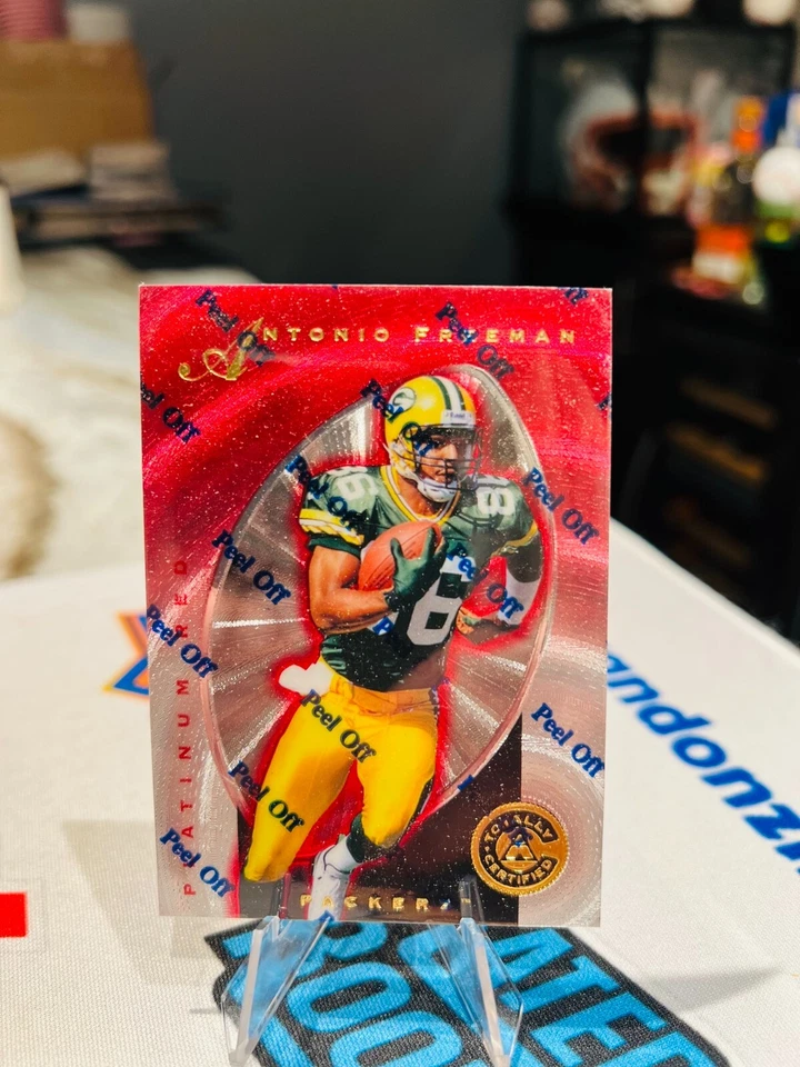 1997 Pinnacle Totally Certified - Platinum Red #35 Antonio Freeman /4999 PACKERS - Image 1 of 2