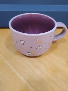 Sailor Moon Stars and Moon 12 oz. Soup Bowl, Latte Mug Pink - Picture 1 of 4