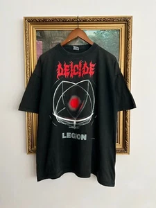 Camiseta negra vintage 1992 Deicide Legion banda de death metal - Imagen 1 de 15