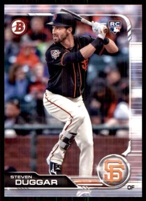 2019 Bowman Steven Duggar RC San Francisco Giants #30 - Image 1 of 2