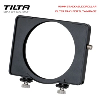 Tilta 95mm Stackable Circular Filter Tray Lens Holder For Tilta Mirage Matte Box - Image 1 of 4