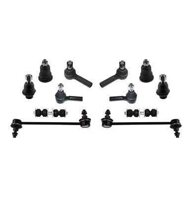 Kit de rótulas de enlace de barra estabilizadora extremos de barra estabilizadora de suspensión de 12 piezas para Nissan Frontier Foto 1 de 4