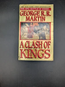 A Clash Of Kings George RR Martin Hardcover 1999 First Edition Game Of Thrones - Picture 1 of 7