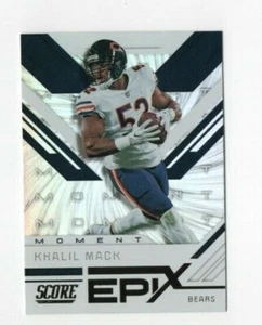 2019 Score Football EPIX MOMENT - KHALIL MACK CHICAGO BEARS #2 - Picture 1 of 6