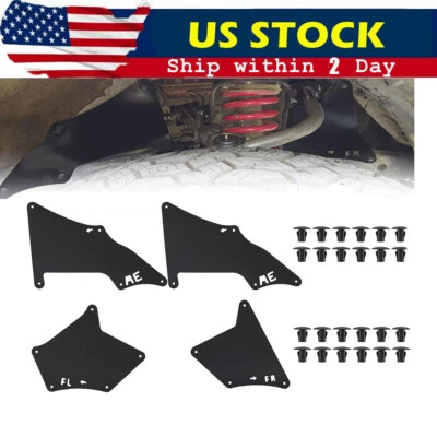 Set of 4 Splash Guard for Toyota 4Runner Lexus GX 460 470 2003-2022 Fender Liner Foto 1 de 4