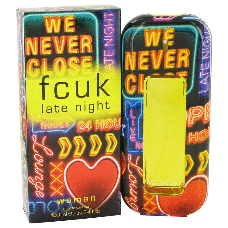 Fcuk Late Night de French Connection eau de toilette spray 3,4 oz para mujer Foto 1 de 1