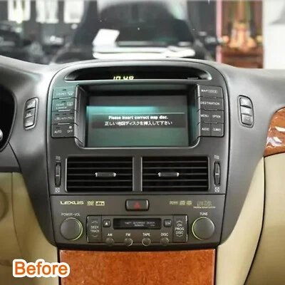 RADIO COCHE PARA LEXUS LS430 XF30 LS 430 2000-2006 GPS CARPLAY FM ESTÉREO ANDROID 13 Foto 1 de 4