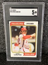 1974 Topps Baseball #95 Steve Carlton SGC 5 EX