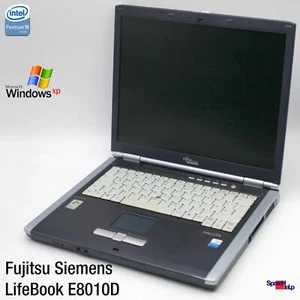 Fujitsu Siemens Lifebook E8010D Laptop Windows XP 2000 Parallel Com - Picture 1 of 10