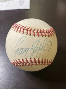 Gregg Jefferies Autographed NL Baseball - Picture 1 of 5