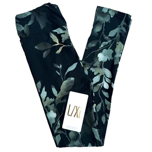 NEW Lularoe Leggings Girls L/XL (sz 8-14) Colorful Floral Buttery Soft Stretch - Picture 1 of 10