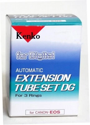 Kenko Extention Tube for Canon EOS cameras 12mm, 20mm, 36mm - Image 1 of 3