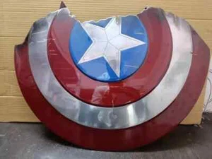 Avengers Captain America Shield Marvel Legend Superhero Shield Steve Gift - Picture 1 of 8