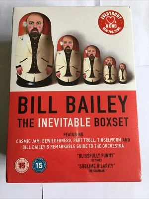 Bill Bailey, The Inevitable Boxset, 5 DVD Set, Brand New And Sealed. - Image 1 of 4