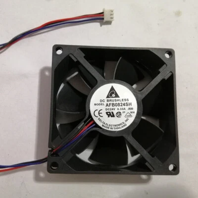 Delta AFB0824SH Roo fan 80*80*25mm 24V 0.33A 3Pin - Image 1 of 2