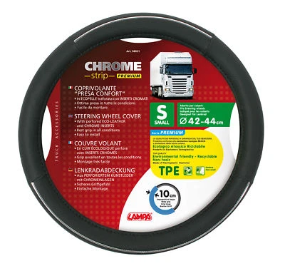 CROME STRIP, COPRIVOLANTE IN TPE - S - Ø 42/44 CM LAMPA - Immagine 1 di 2