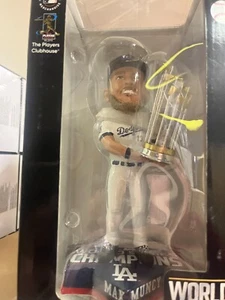 Max Muncy Los Angeles Dodgers 2020 World Series Champions Bobblehead NIB - Picture 1 of 3