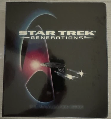 Juego de 72 cartas y carpeta rara Skybox 1994 Star Trek Generations Cinema Collection Foto 1 de 4