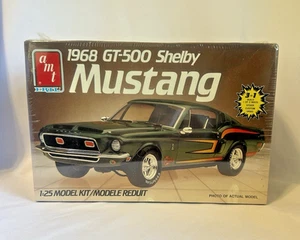 AMT ERTL 1968 Shelby GT-500 Mustang 3 in 1 model car kit New, Factory Sealed Box - Picture 1 of 7