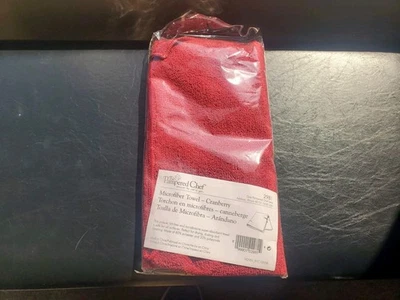 Избалованный шеф-повар полотенце из микрофибры клюквы цвет для сушки пыли новый в упаковке - Изображение 1 из 3